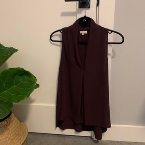 Wilfred Nuit sleeveless blouse from Aritza